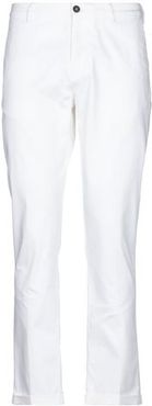 Uomo Pantalone Bianco 46 98% Cotone 2% Elastan