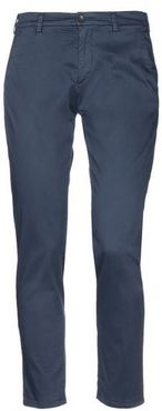 Donna Pantalone Blu scuro 38 97% Cotone 3% Elastan