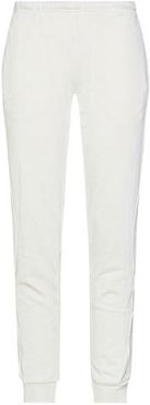 Donna Pantalone Bianco XS 80% Cotone 20% Poliestere