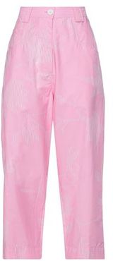 Donna Pantalone Rosa S 100% Cotone