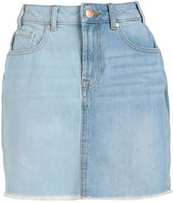Donna Gonna jeans Blu XS 100% Cotone