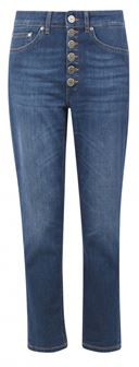 Donna Pantaloni jeans Blu scuro 24 Policotone