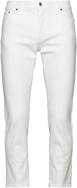 Uomo Pantaloni jeans Bianco 30 98% Cotone 2% Elastan