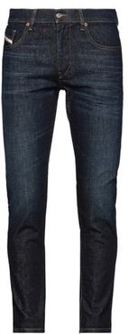 Uomo Pantaloni jeans Blu 28W-30L 99% Cotone 1% Elastan Pelle di bovino