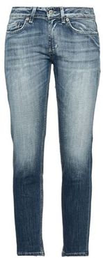 Donna Pantaloni jeans Blu 24 89% Cotone 11% Elastomultiestere