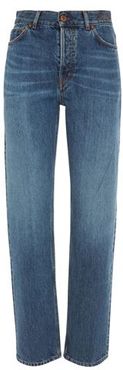 Donna Pantaloni jeans Blu china 25 Cotone