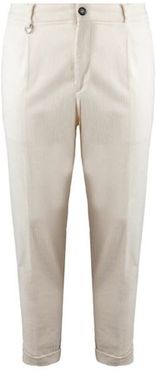 Uomo Pantaloni jeans Bianco M Cotone