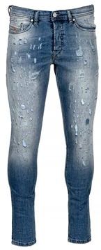 Uomo Pantalone Azzurro 27W-30L 76% Cotone Pima 14% Poliestere 8% Viscosa 2% Elastan