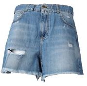 Donna Shorts jeans Blu 29 Cotone