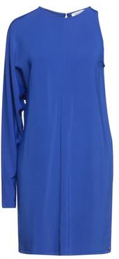 Donna Vestito corto Blu china XS 87% Viscosa 7% Elastan 6% Poliammide