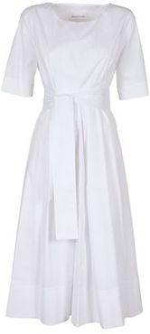 Donna Vestito lungo Bianco XS Cotone