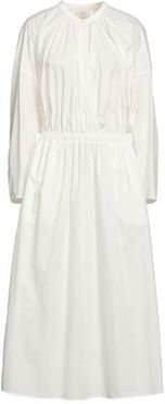 Donna Vestito lungo Bianco 38 100% Cotone