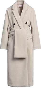 Donna Teddy coat Beige 42 95% Poliestere 5% Elastan