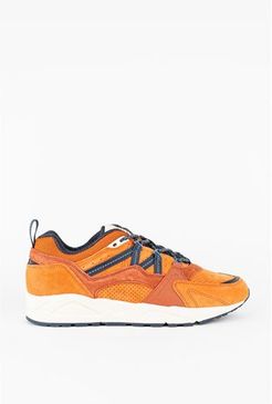 Uomo Sneakers Arancione 42 Pelle scamosciata