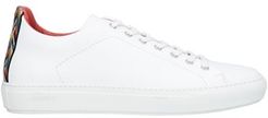 Uomo Sneakers Bianco 39 Pelle Fibre tessili