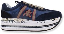 Donna Sneakers Blu 39 100% Cuoio