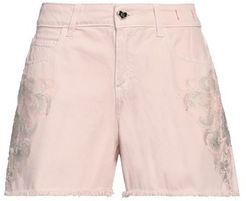 Donna Shorts jeans Rosa 25 100% Cotone