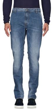 Uomo Pantaloni jeans Blu 30W-34L 98% Cotone 2% Elastan