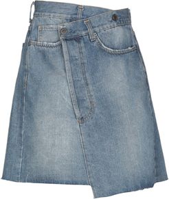 Denim skirts