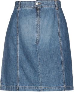 Denim skirts