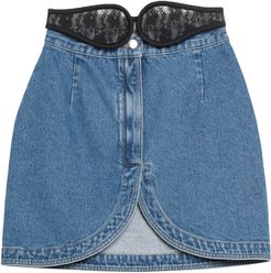 Denim skirts