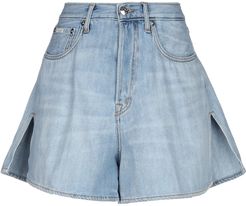 (+) PEOPLE Denim shorts