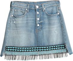 Denim skirts