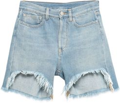 Denim bermudas