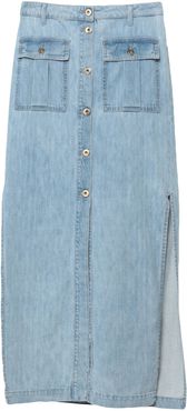 Denim skirts