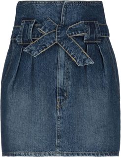 (+) PEOPLE Denim skirts