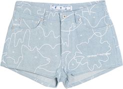 OFF-WHITE&trade; Denim shorts