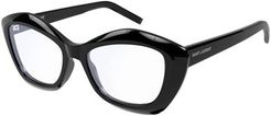 Donna Montatura occhiali Nero 54 100% Acetato