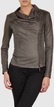 Leather outerwear