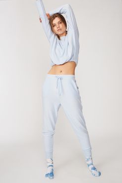 Body - Supersoft Slim Fit Pant - Soft blue marle