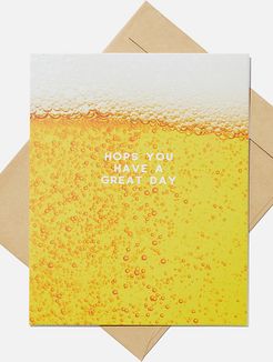 Typo - Premium Blank Card - Scented beer hops!