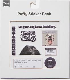 Typo - Puffy Sticker Pack - Dog obsessed
