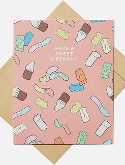 Typo - Premium Nice Birthday Card - Scented have a sweet birthday