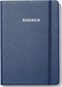 Typo - Personalized A5 Buffalo Journal (8.27" x 5.83") - Navy