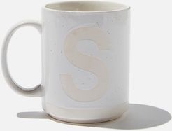 Typo - Alpha Daily Mug - Cream speckled s