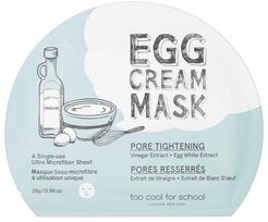 Egg Cream Mask Pore Tightening Maschera idratante 28 g unisex