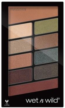 Color Icon 10 Pan Palette - Playing Safe Ombretti 8.5 g Marrone unisex
