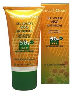 Gel Sol. Antirughe Spf 50+ Creme solari 50 ml unisex
