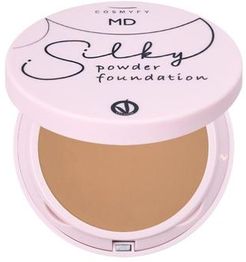 Silky Powder Foundation- Makeup Delight Fondotinta 8 g Marrone chiaro unisex