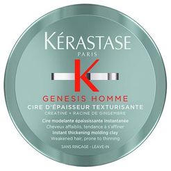 Genesis Homme Cire D'Epaisseur Texturisante Ispessente Istantaneo Styling capelli 75 ml unisex
