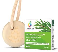 Shampoo Solido Tea Tree 80 g unisex