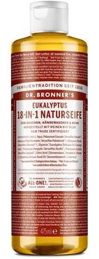 Eucalyptus 18-in-1 Natural Soap Sapone mani 475 ml unisex