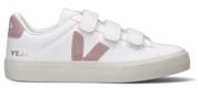 Sneaker donna bianca/rosa in pelle