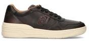 Sneaker uomo marrone in pelle