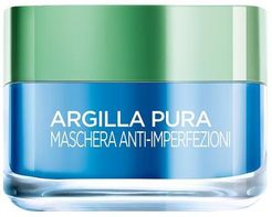 Argilla Pura, Azione Anti-Imperfezioni, Agisce sui Punti Neri e Ristringe Pori, con Alga Marina e 3 Argille Minerali, Maschere fango 50 ml female