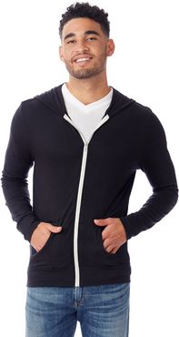 Basic Eco-Jersey Zip Hoodie